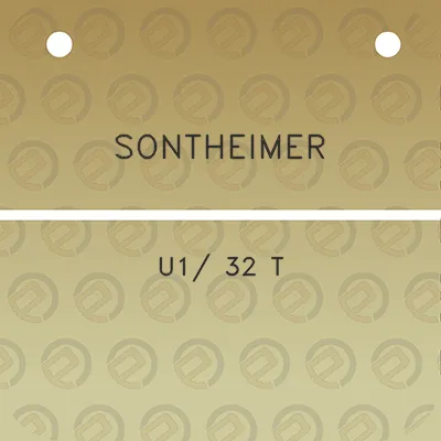 sontheimer-u1-32-t