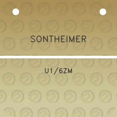 sontheimer-u16zm