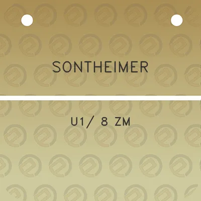 sontheimer-u1-8-zm