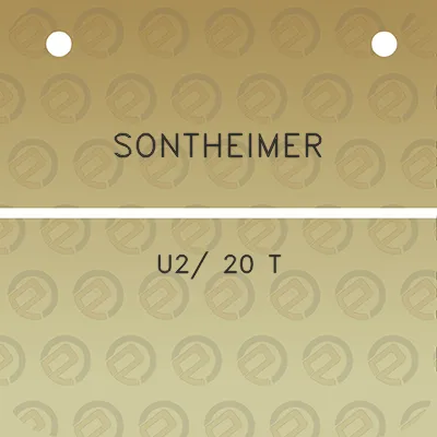 sontheimer-u2-20-t