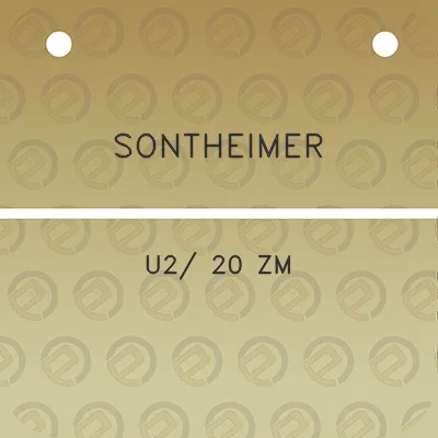 sontheimer-u2-20-zm