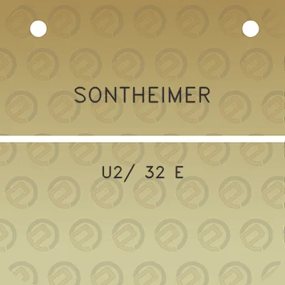 sontheimer-u2-32-e