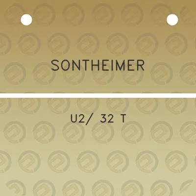 sontheimer-u2-32-t