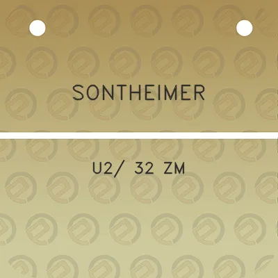 sontheimer-u2-32-zm