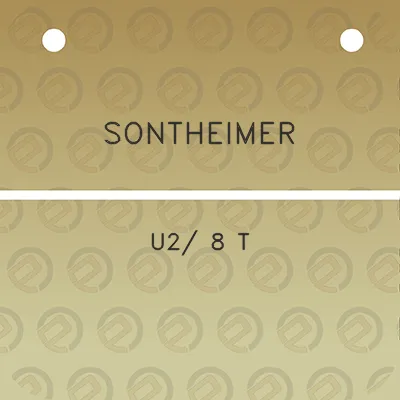 sontheimer-u2-8-t