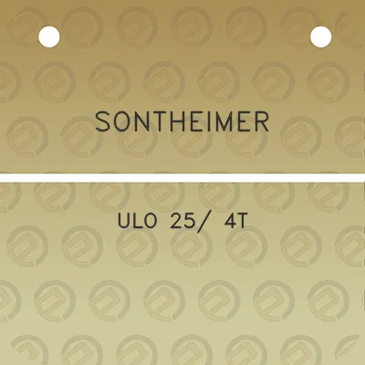 sontheimer-ulo-25-4t