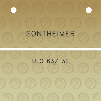 sontheimer-ulo-63-3e