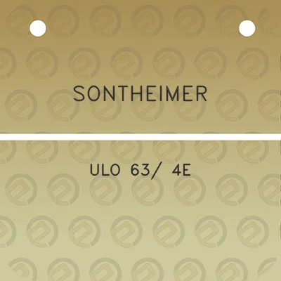 sontheimer-ulo-63-4e