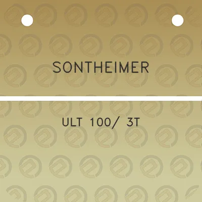 sontheimer-ult-100-3t