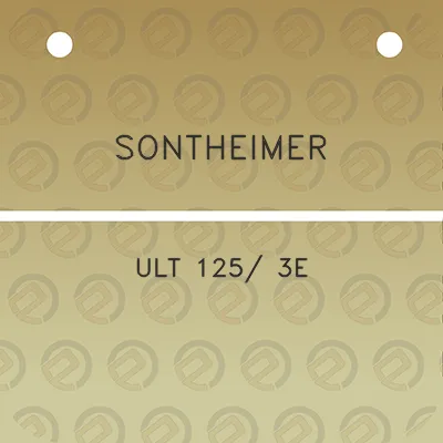 sontheimer-ult-125-3e