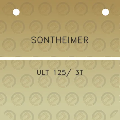 sontheimer-ult-125-3t