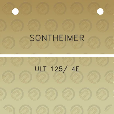 sontheimer-ult-125-4e