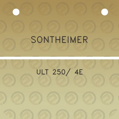 sontheimer-ult-250-4e