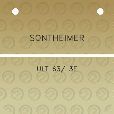 sontheimer-ult-63-3e