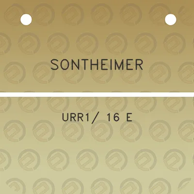 sontheimer-urr1-16-e