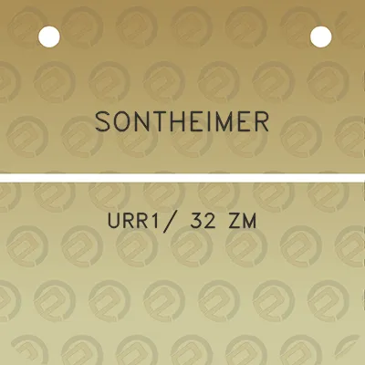 sontheimer-urr1-32-zm