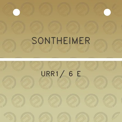 sontheimer-urr1-6-e