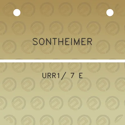 sontheimer-urr1-7-e