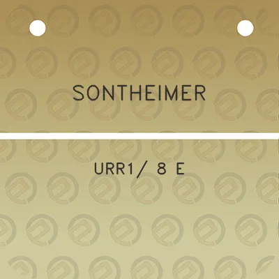 sontheimer-urr1-8-e