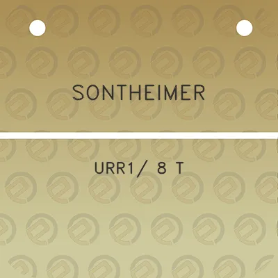 sontheimer-urr1-8-t