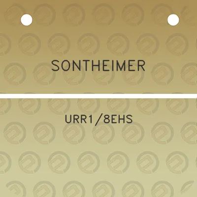 sontheimer-urr18ehs