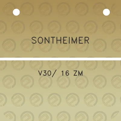 sontheimer-v30-16-zm