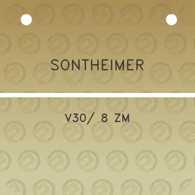 sontheimer-v30-8-zm