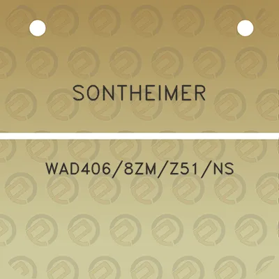 sontheimer-wad4068zmz51ns