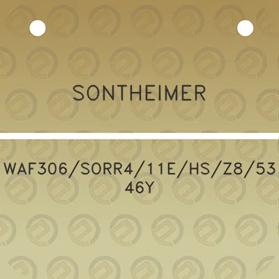 sontheimer-waf306sorr411ehsz853-46y