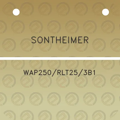 sontheimer-wap250rlt253b1