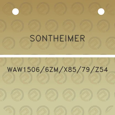 sontheimer-waw15066zmx8579z54