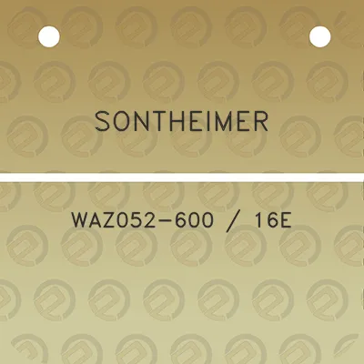 sontheimer-waz052-600-16e