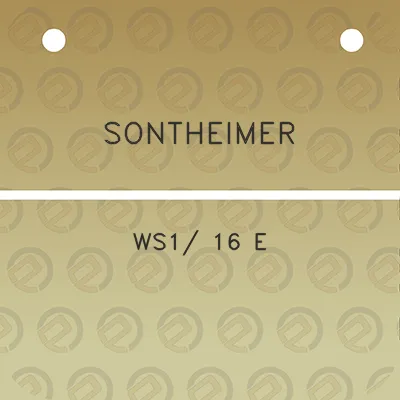 sontheimer-ws1-16-e