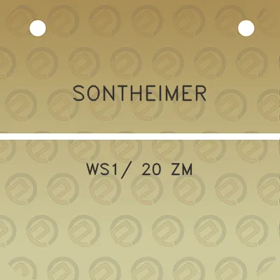 sontheimer-ws1-20-zm