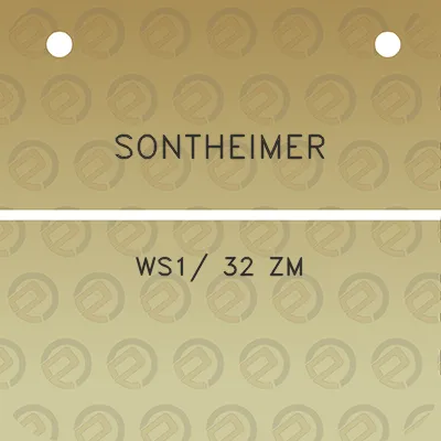 sontheimer-ws1-32-zm