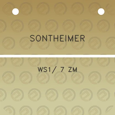 sontheimer-ws1-7-zm