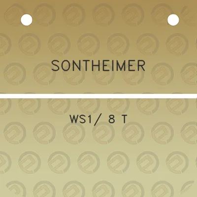 sontheimer-ws1-8-t