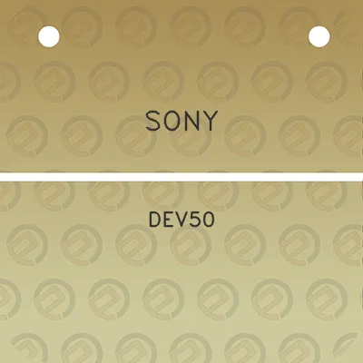 sony-dev50