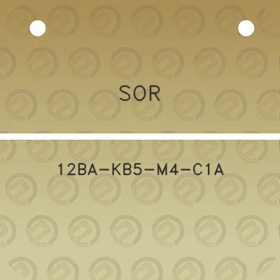 sor-12ba-kb5-m4-c1a