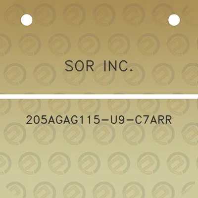 sor-inc-205agag115-u9-c7arr