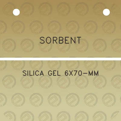 sorbent-silica-gel-6x70-mm