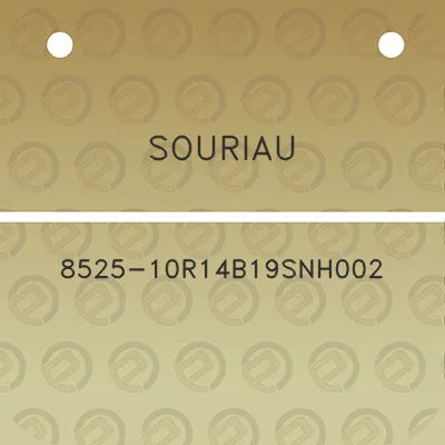 souriau-8525-10r14b19snh002