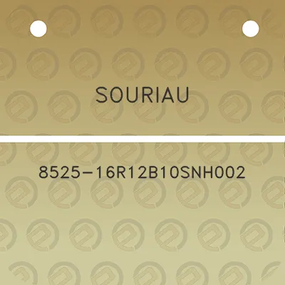 souriau-8525-16r12b10snh002