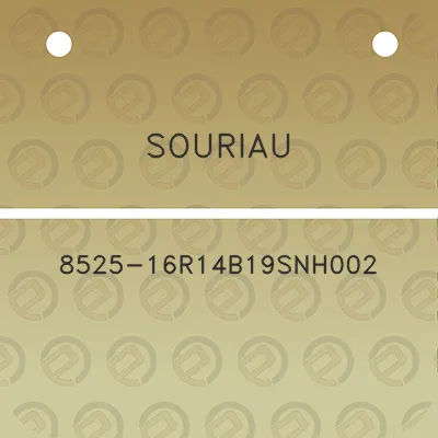 souriau-8525-16r14b19snh002