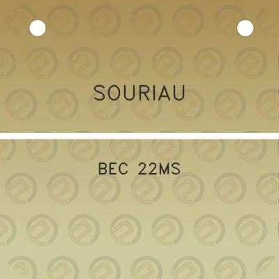 souriau-bec-22ms