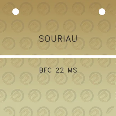 souriau-bfc-22-ms