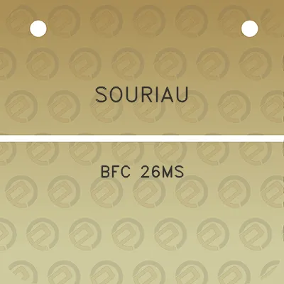 souriau-bfc-26ms