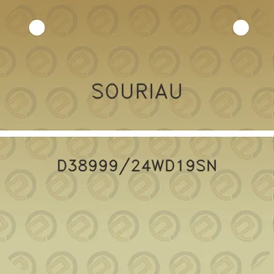 souriau-d3899924wd19sn