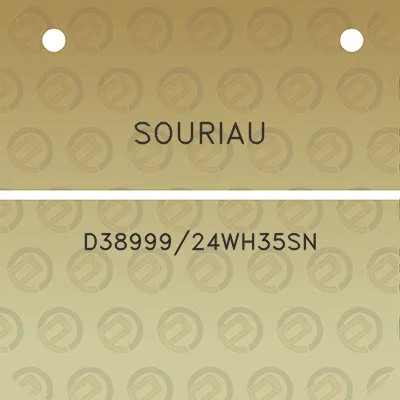 souriau-d3899924wh35sn