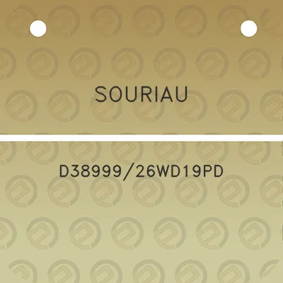 souriau-d3899926wd19pd